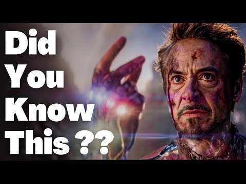 Did You Know That In Avengers: Endgame.............