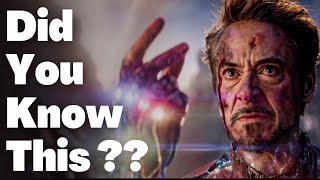Did You Know That In Avengers: Endgame.............
