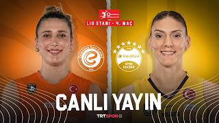 🔴 CANLI | Eczacıbaşı Peron İstanbul - VakıfBank "Vodafone Sultanlar Ligi"