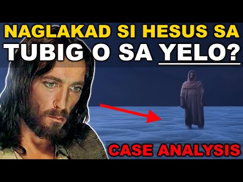 Naglakad si HESUS sa YELO o sa TUBIG? | Springs Ice Theory Case Analysis