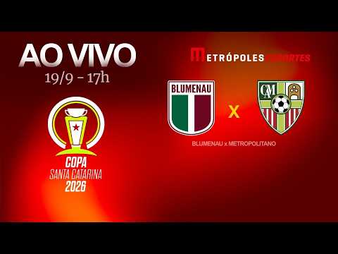 Blumenau-SC 0 x 1 Metropolitano-SC