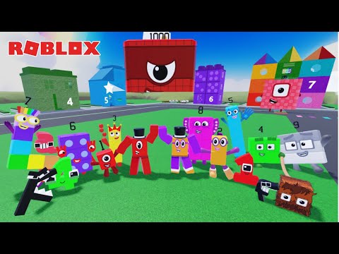 Numberblock Town: PREMIERE DAY with YOU! - Roblox
