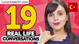 19 Daily Turkish Conversations - Learn Basic Turkish Phrases