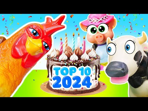 ¡Top 10 de episodios de Granja de Zenón! Juegos divertidos para niños