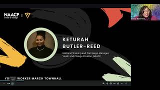 NAACP YC x AFGE Young Worker March Townhall