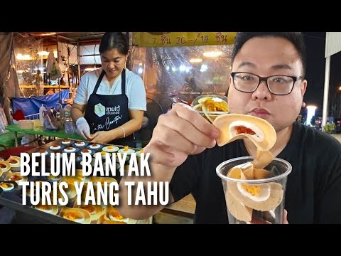 Thai Street Food Bangkok #5 - Cheap Thai Street Food Desserts at Local Bangkok Night Market