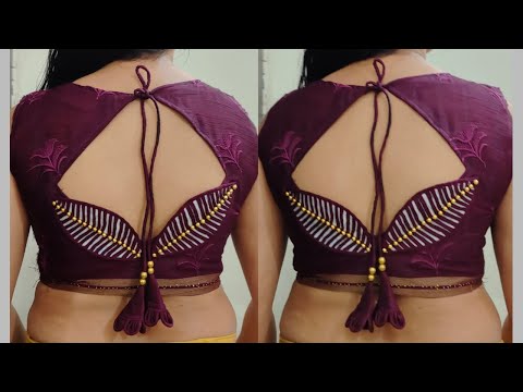 यह लाजवाब ब्लाउज डिजाइन बनाना सीखे | Blouse design cutting and stitching