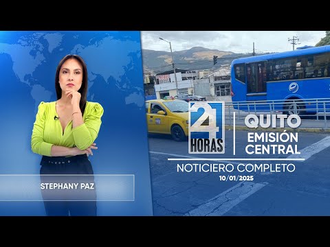 Noticiero de Quito (Emisión Central 10/01/25)