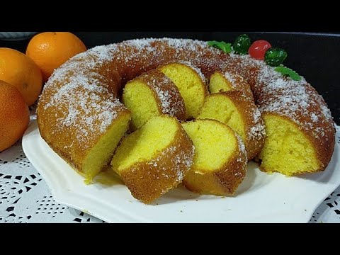 Ricetta in 5 minuti! Prendi delle arance e fai questa deliziosa torta! Facile e buonissima.