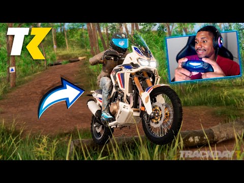 FUI NA TRILHA DE AFRICA TWIN 1100 🔥 - TRACKDAYR