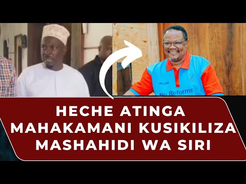 Heche Atua Kwenye Kesi ya Lissu Mahakama Kusikiliza MASHAHIDI wa Siri