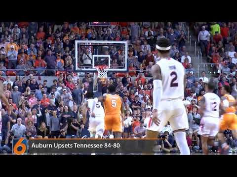 Auburn vs Tennessee Basketball Highlights