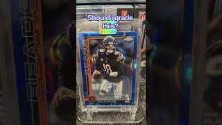 it looks clean #card #calebwilliams #toppschrome #auto #bears