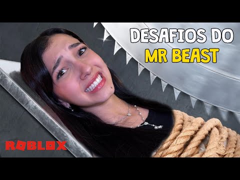 ENFRENTEI OS DESAFIOS DO MR BEAST