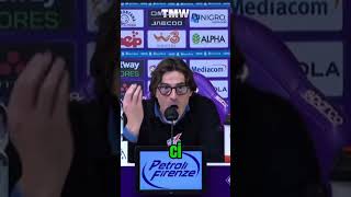 Lo sfogo di Vanoli dopo Fiorentina Inter 1-1 #viral #viralvideo #fiorentina #livereaction #inter