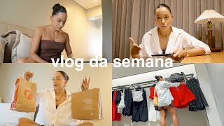Compras no shopping, papo sobre consumismo, hobby do marido, dica de livro e rotina da semana…