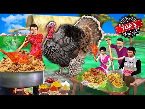 Turkey Favda Chicken Fry Piece Biryani Curry Street Food Top Collection Hindi Kahaniya Moral Stories