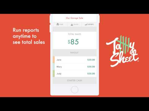 Tally Sheet Garage Sale App 3 7 Download Apk For Android Aptoide