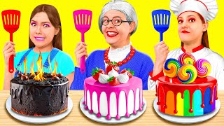 Me vs Grandma Cooking Challenge | Funny Challenges by RaPaPa