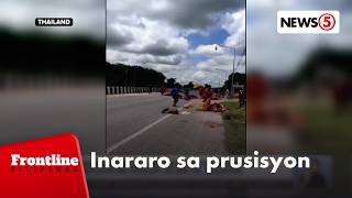 Hindi bababa sa 8 monghe, patay matapos araruhin ng pickup; 22 iba pa, sugatan | Frontline Pilipinas