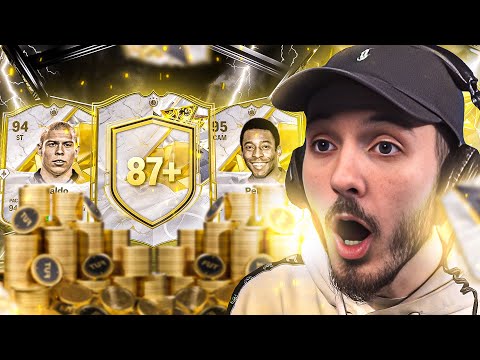 ALLEZ !! J'OUVRE des PACKS ICÔNE 87+ CENTURIONS/BASE - FC 25 Ultimate Team