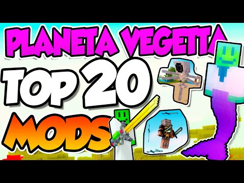 🌟TOP 20 MEJORES MODS de PLANETA VEGETTA ✅ Con Descarga ✅