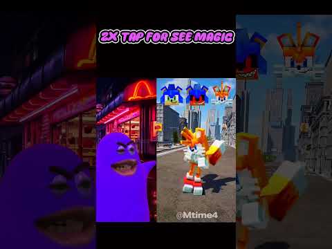 Sonic is a real monster now?! 😱🌀 What happened to the hero?! #MonsterSonic #SprunkiShock #From