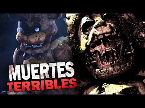 FNAF PEORES MUERTES de los JUEGOS | Five Nights at Freddys - Halloween 2024