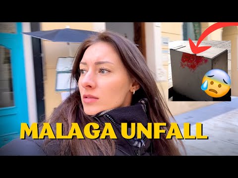 Unfall im Malaga Urlaub 😰⚠️ Allein reisen Vlog | Jamie Roseanne