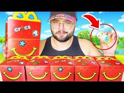 Am cumparat 5 HAPPY MEAL-URI pentru JUCARIILEA ASTEA...