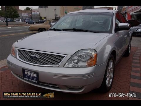 2005 Ford five hundred sel owners manual #7