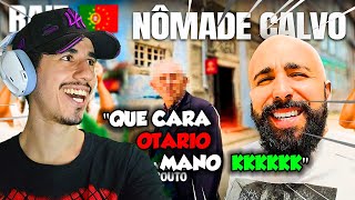 MURILO COUTO IMITANDO O NÔMADE RAIZ EM PORTUGUAL (react Murilo Couto)