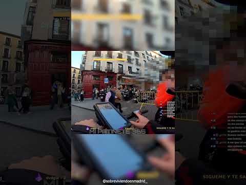 👮‍♂️ POLICÍA intenta QUITARLE el PATINETE en DIRECTO 🛴