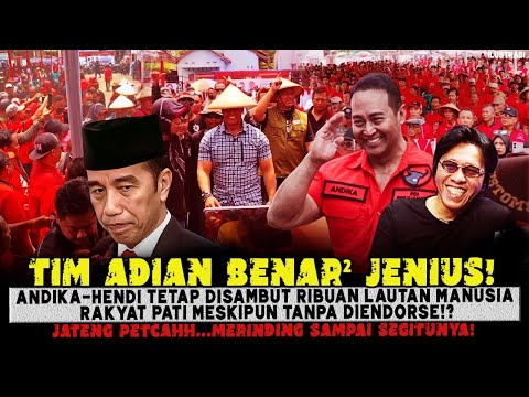 MRINDING❗ADIAN BENAR² JENIUS😱❓ANDIKA TETAP DISAMBUT LAUTAN MANUSIA RAKYAT JATENG MESKI TANPA ENDORS❓