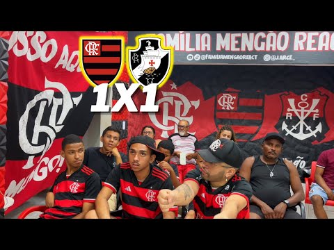 REACT- FLAMENGO 1X1 VASCO- BRASILEIRÃO 2024- ENTREGAMOS O JOGO FÁCIL !