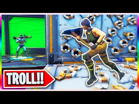 The IMPOSSIBLE Troll Deathrun! (Fortnite Creative Mode)