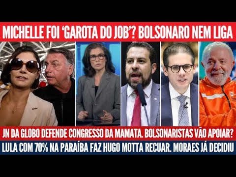 Michelle perde processo, Bolsonaro se cala, JN detonado nas redes, Hugo Motta nem se importa? e mais
