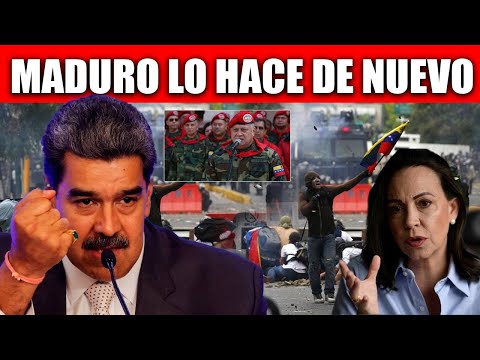 URGENTE: MADURO HACE TEMBLAR A VENEZUELA ATE LAS ELECCIONES, SE AFERRARA AL PODER?