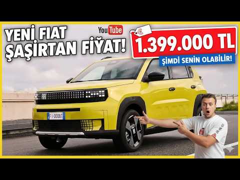 1.4 milyon'a Elektrikli Fiat SUV