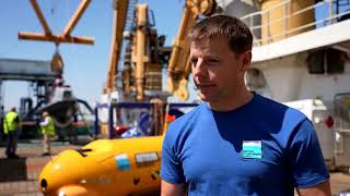 YouTube video thumbnail: Scientists Sail to Greenland to Study Glacier Melt Threat