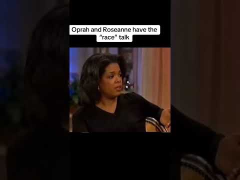 Roseanne questions Oprah on race #trending #viralvideo #shorts #short #video  #90s #shortvideo