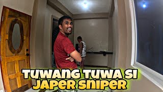 @JaperSniperOfficial  TUWANG TUWA SA BAGONG DESIGN NG KANYANG BAHAY