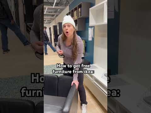 How to get FREE furniture from IKEA. #shorts