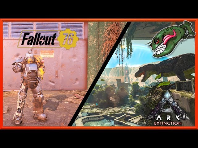 Fallout 76 | Questing  & Hangout Ark Extinction | Desert Titan Taming Prep & Breeding (Live Stream)