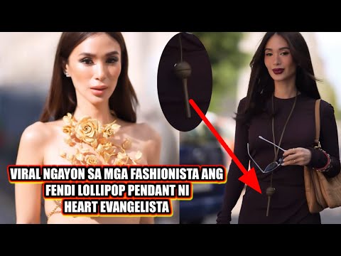 HEART EVANGELISTA NAGPASABOG NANAMAN😍 LOLLIPOP PENDANT VIRAL. #trending