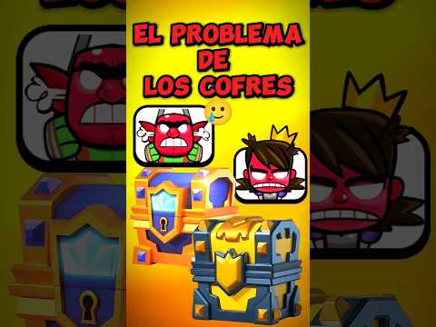QUE PASÁ con LOS COFRES de CLASH ROYALE? 😫 #clashroyale