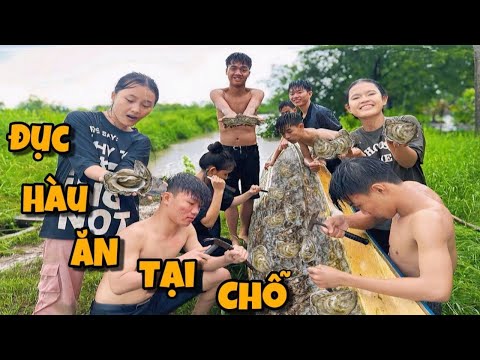 Anh Ba Phải | Trãi Nghiệm Đục Hàu Ăn Hàu Tươi Tại Chỗ 🦪