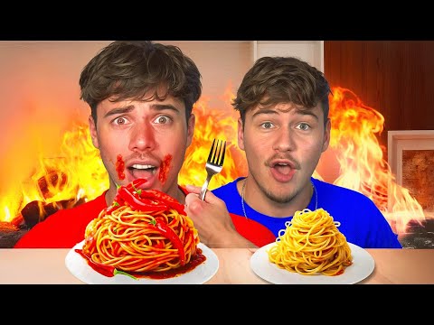 SPICY FOOD CHALLENGE! 🔥 Met Giel