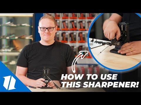 How to Use a Fixed Angle Sharpener!