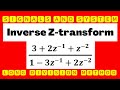 Inverse Z Transform Concepts